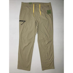 Men's REI Co-Op Trailmade 34x30 Beige Water Repel Stretch Hike Pants P143-6